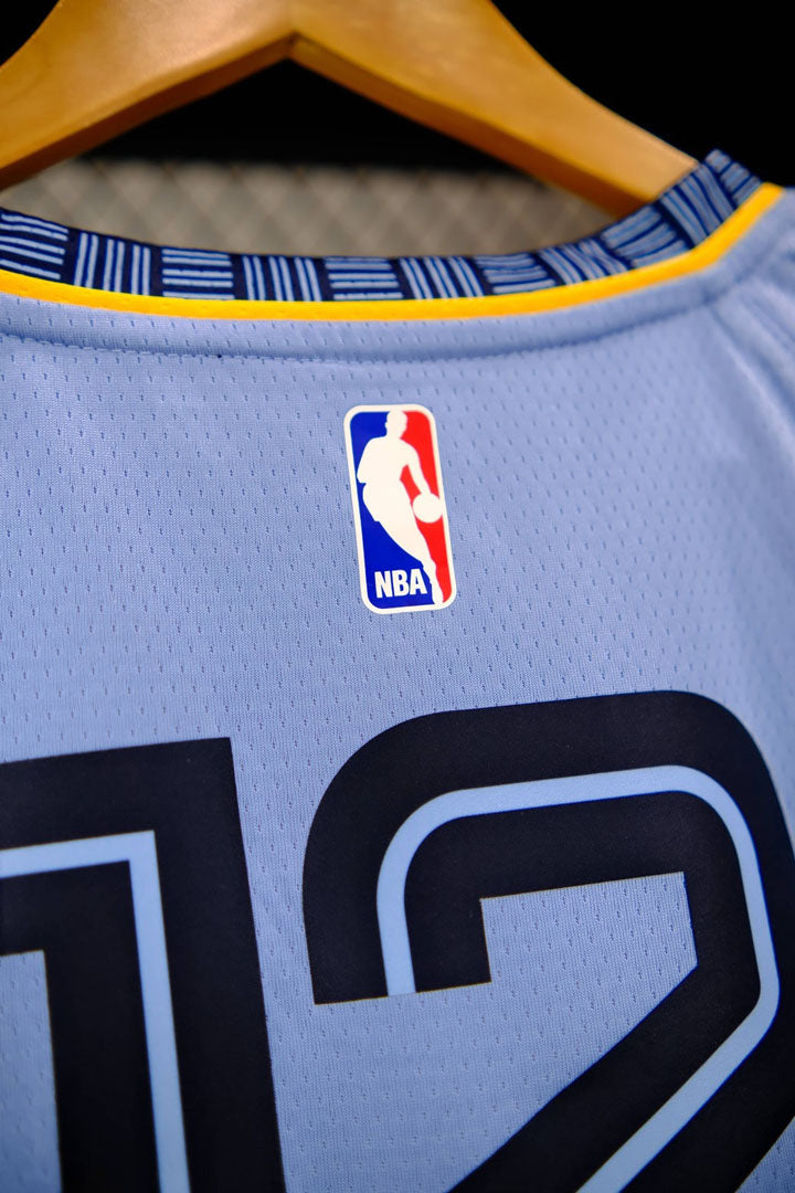 Regata Memphis Grizzlies Statement Edition Ja Morant Azul