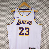 Regata Los Angeles Lakers Association Edition 24/25 LeBron James 23 Branca