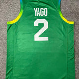 Regata Seleção Brasileira Basquete 24/25 Olimpiadas Verde