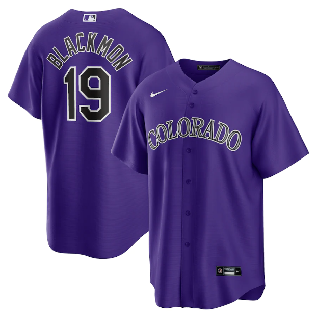 Camisa MLB Colorado Rockies Roxa Torcedor