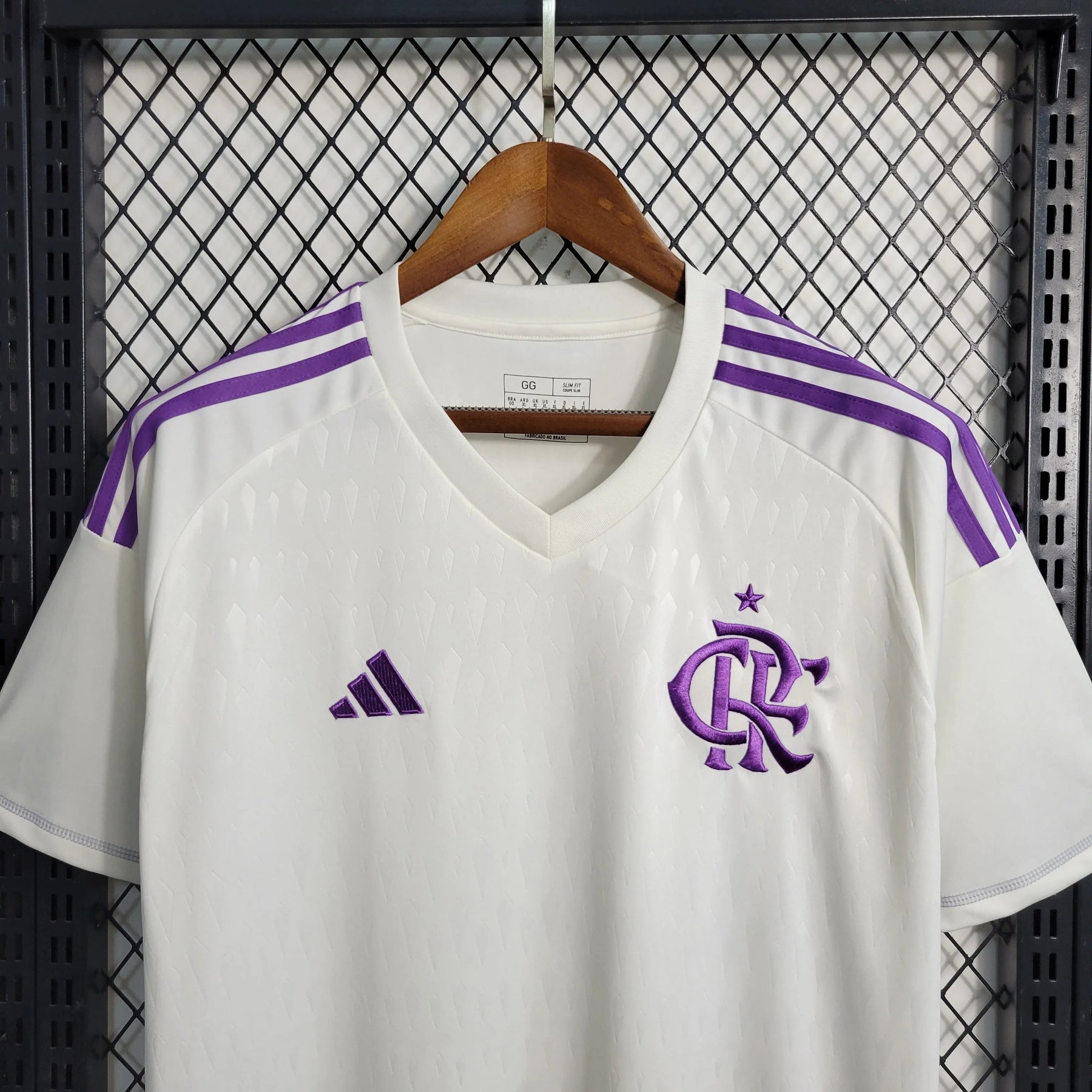 Camisa Flamengo Goleiro I 23/24 Branca Masculina