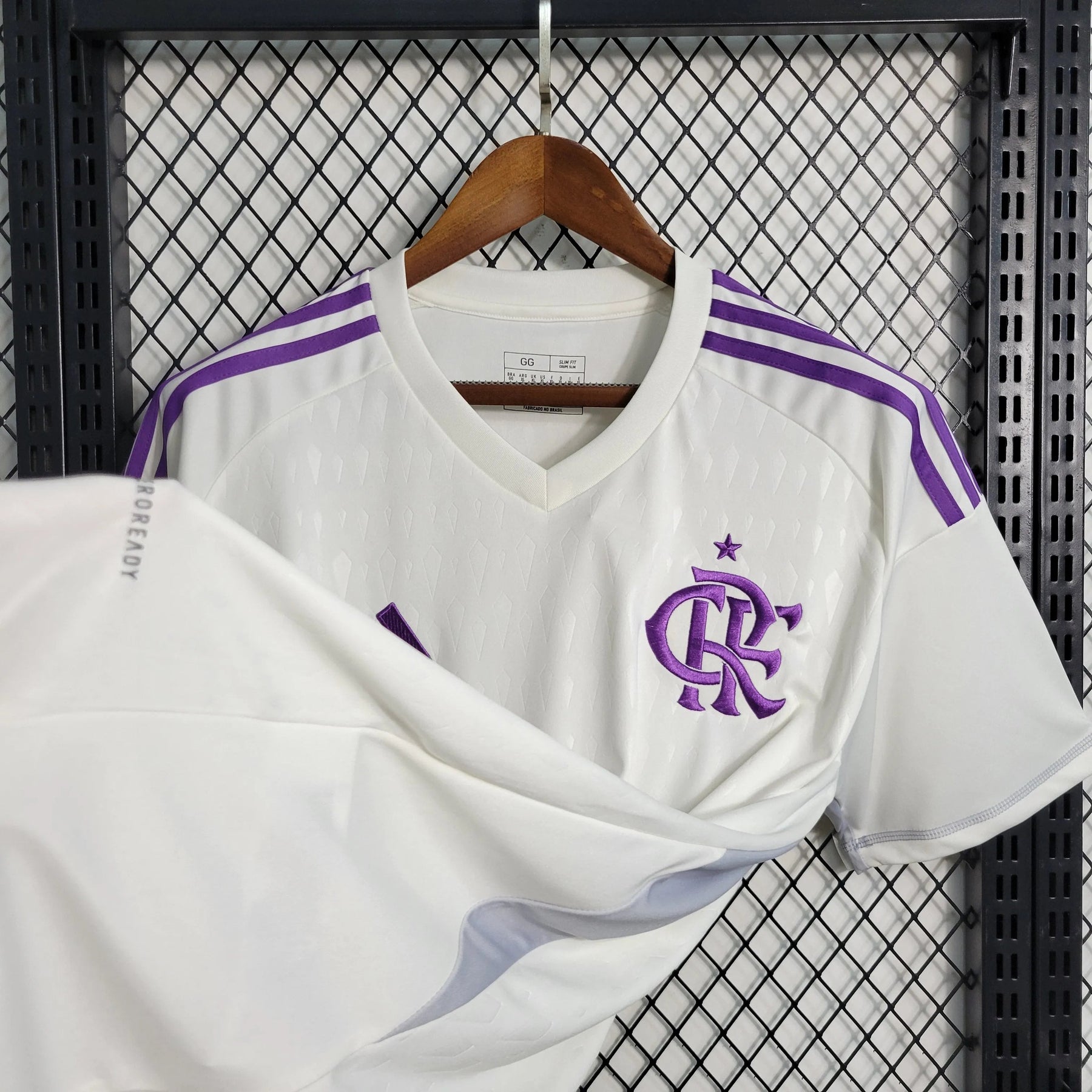 Camisa Flamengo Goleiro I 23/24 Branca Masculina
