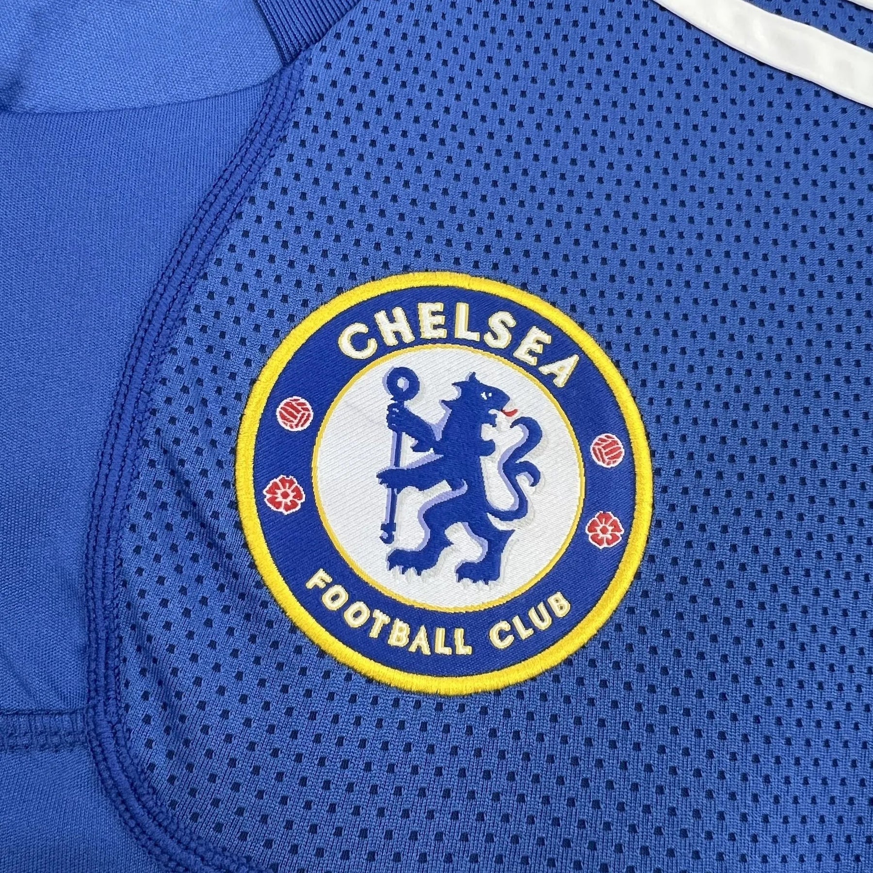 Camisa Chelsea I 2009/2010 Retrô Azul Masculina