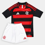 Conjunto Infantil Flamengo I 25/26 Vermelho/Preto