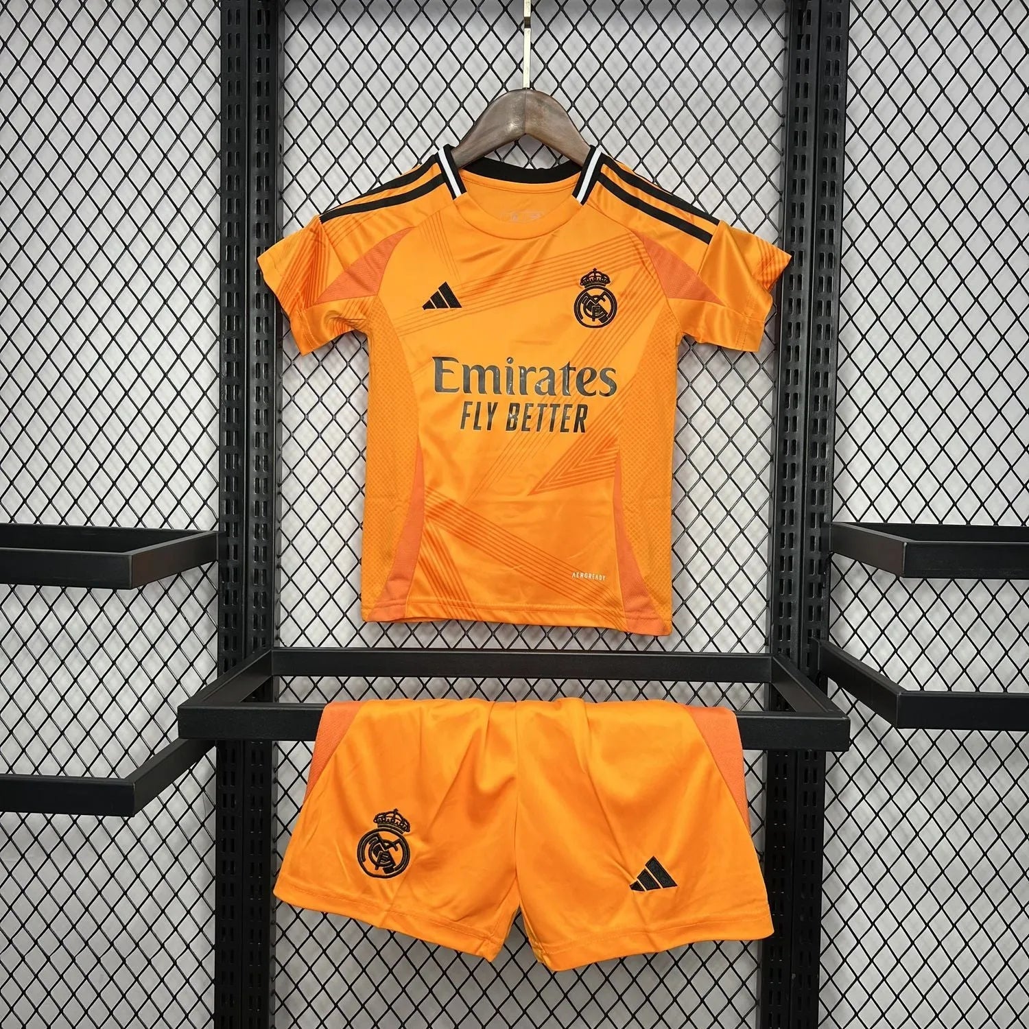 Conjunto Infantil Real Madrid II 24/25 Laranja