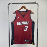 Regata Miami Heat Statement Edition Dwayne Wade Vermelha