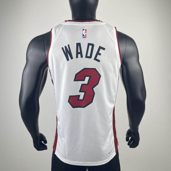 Regata Miami Heat Association Edition Dwayne Wade Branca