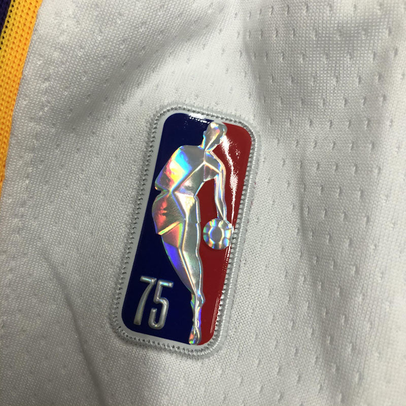 Short Los Angeles Lakers Association Edição 75 anos 21/22 Branco