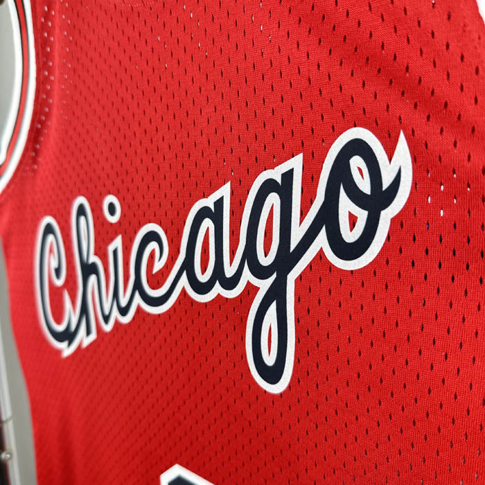 Regata Chicago Bulls Retrô Mitchell & Ness 1984/1985 Michael Jordan Vermelha