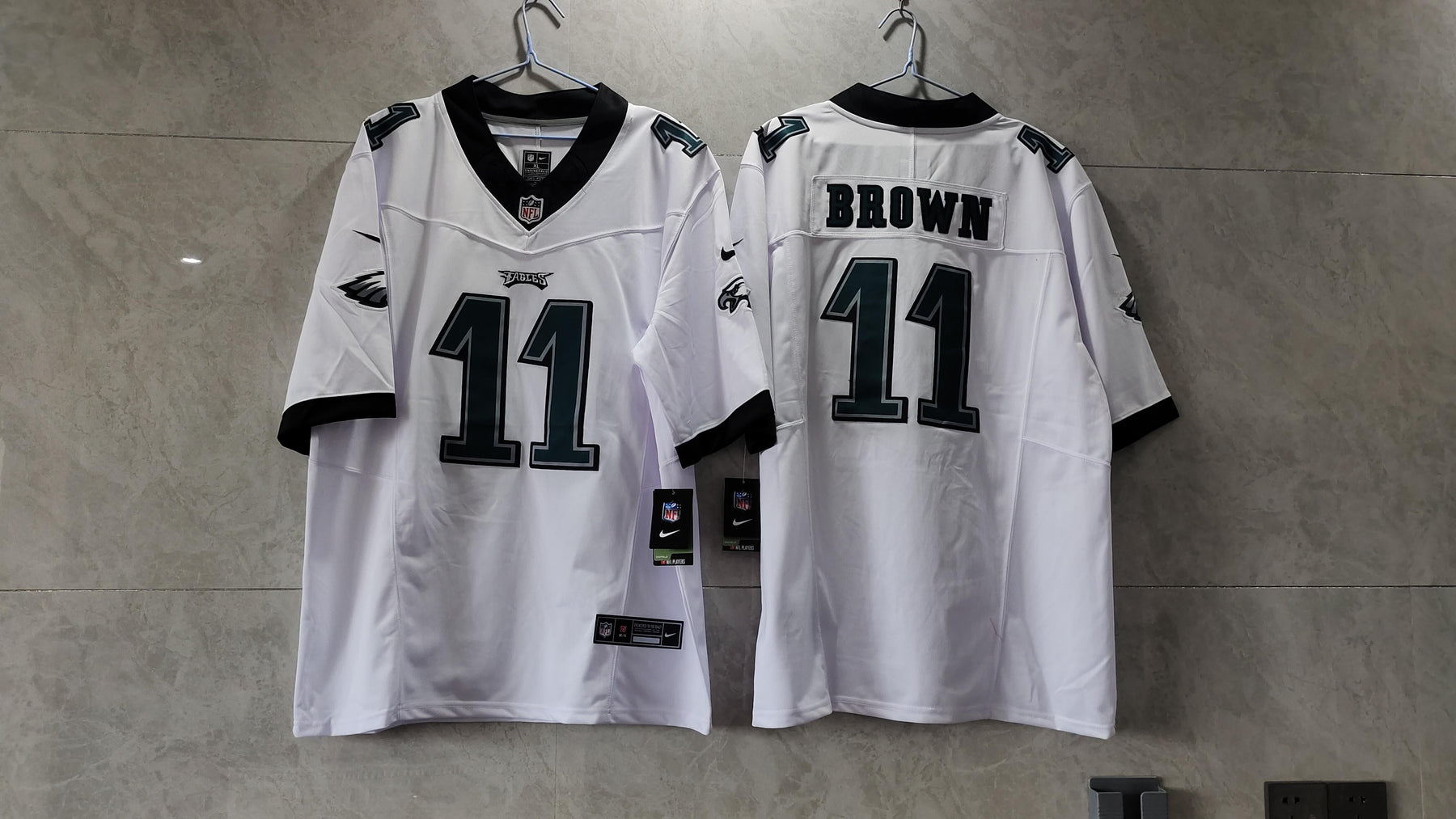 Camisa Philadelphia Eagles Vapor F.U.S.E. Limited Branca