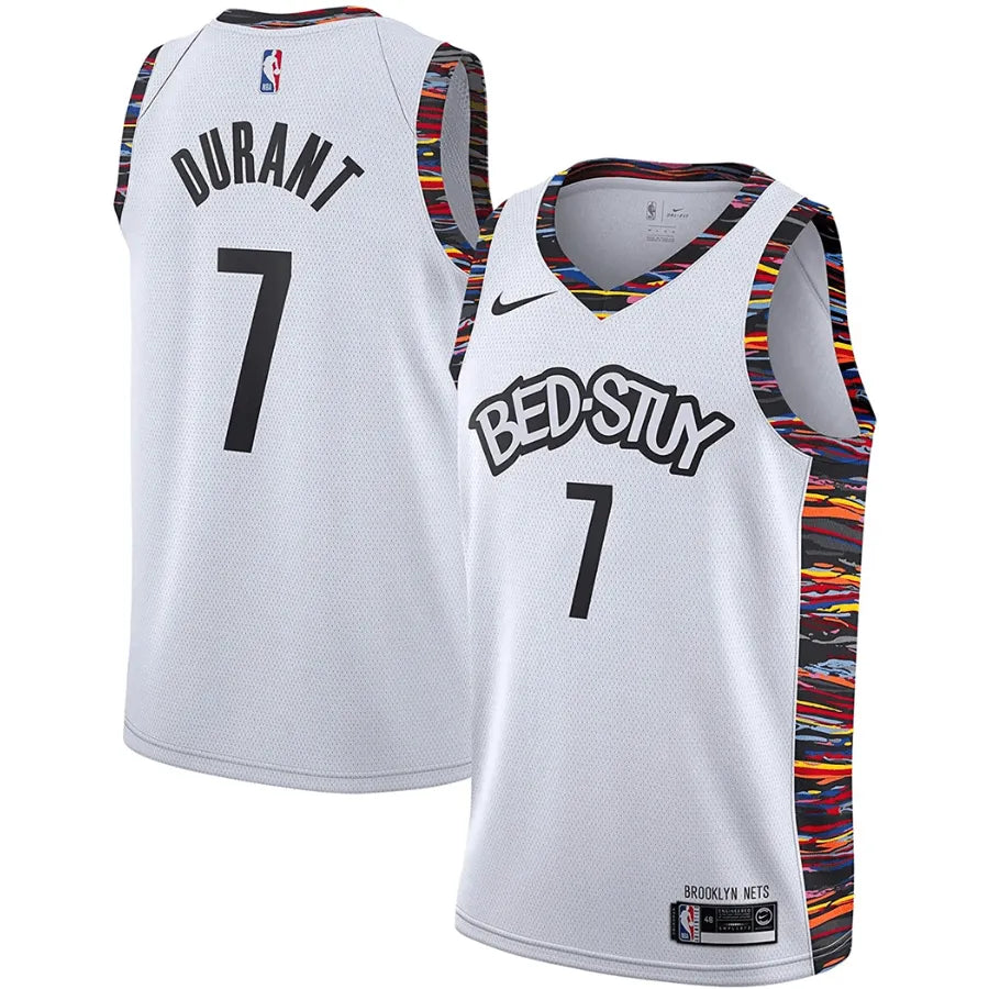 Regata Brooklyn Nets City Edition 19/20 Kevin Durant Branca