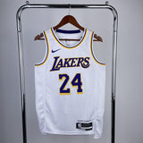 Regata Los Angeles Lakers Association Edition Kobe Bryant 24 Branca