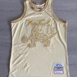 Regata Toronto Raptors Retrô Mitchell & Ness 1998/1999 Vince Carter Dourada