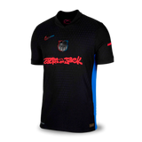 Camisa Barcelona Travis Scott Edição Especial Preta