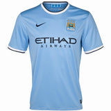 Camisa Manchester City 13/14 Retrô Azul