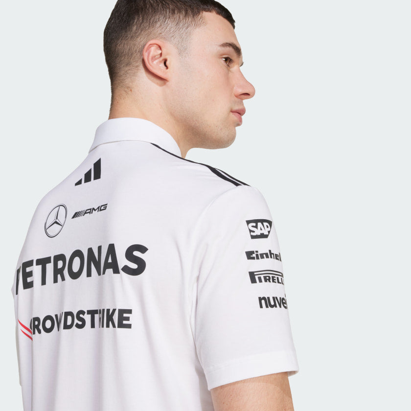 Camisa Polo Branca Mercedes - AMG Petronas Formula One Team