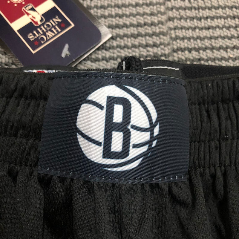 Short Brooklyn Nets Icon Edition Preto