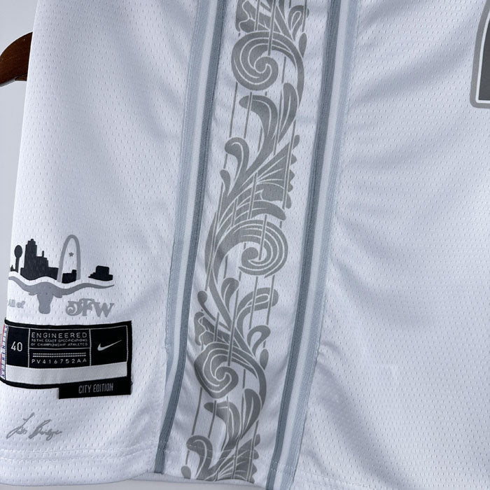 Regata Dallas Mavericks City Edition 24/25 Kyrie Irving Branca