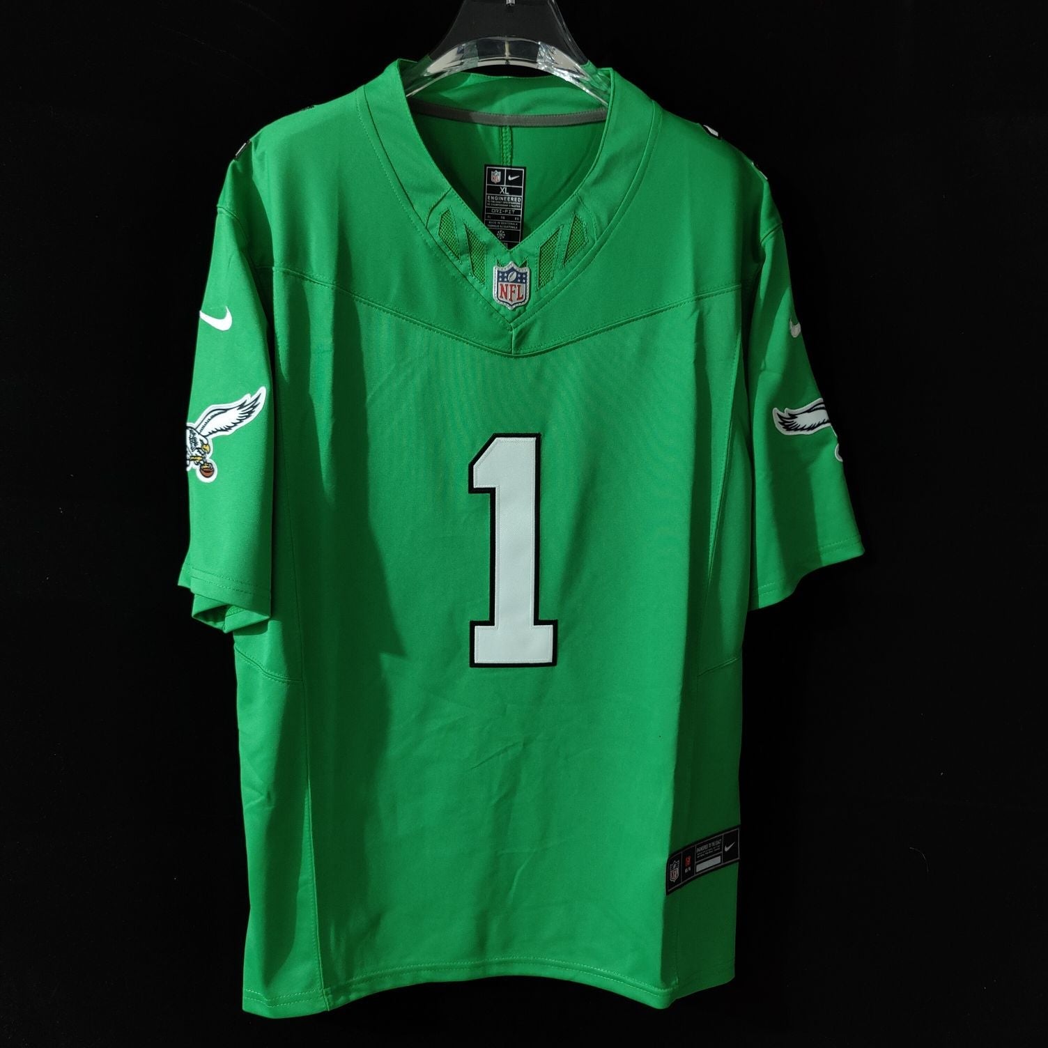 Camisa Philadelphia Eagles Vapor F.U.S.E. Limited Kelly Green