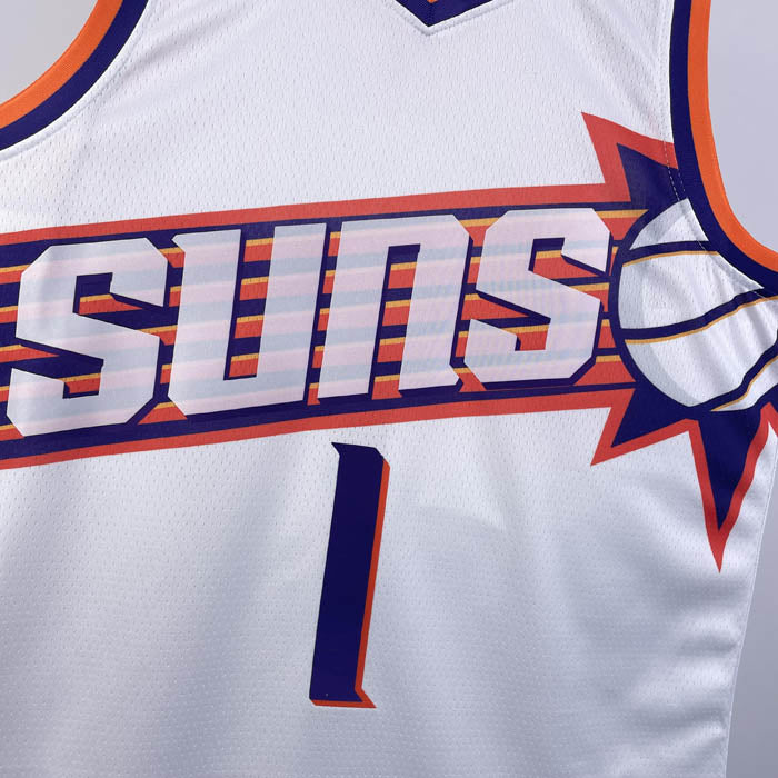 Regata Phoenix Suns Association Edition 24/25 Devin Booker Branca