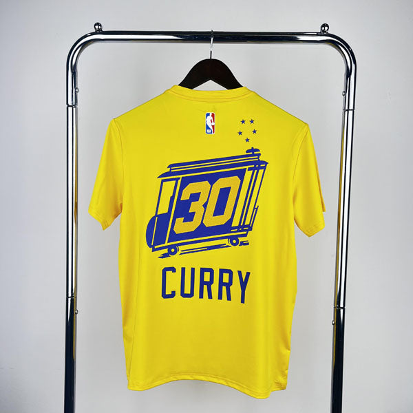 Camiseta Golden State Warriors The City Curry DRI-FIT Amarela