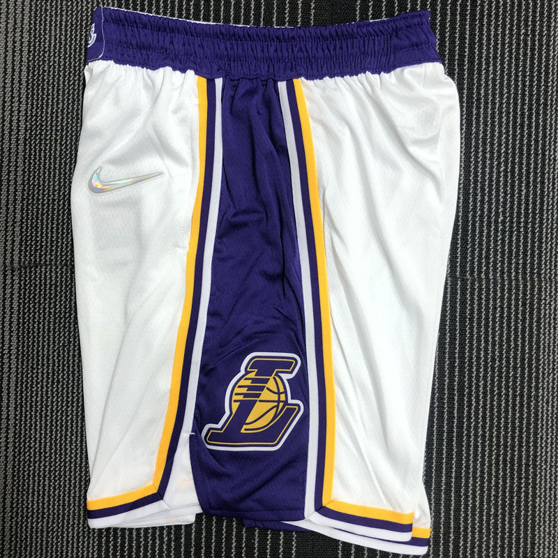 Short Los Angeles Lakers Association Edição 75 anos 21/22 Branco