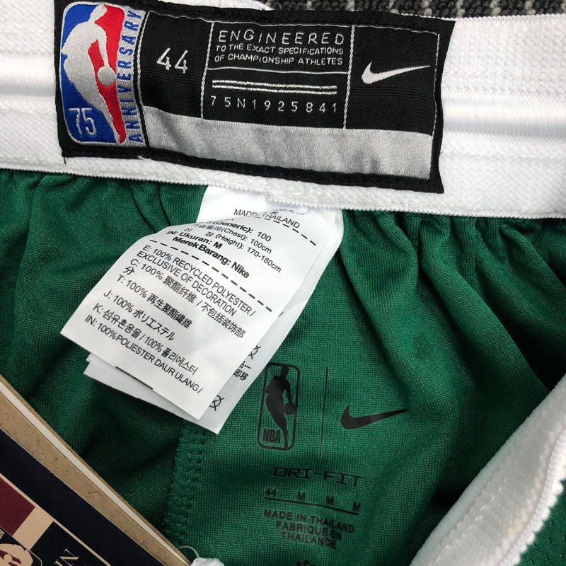Short Boston Celtics Icon Edição 75 anos Verde