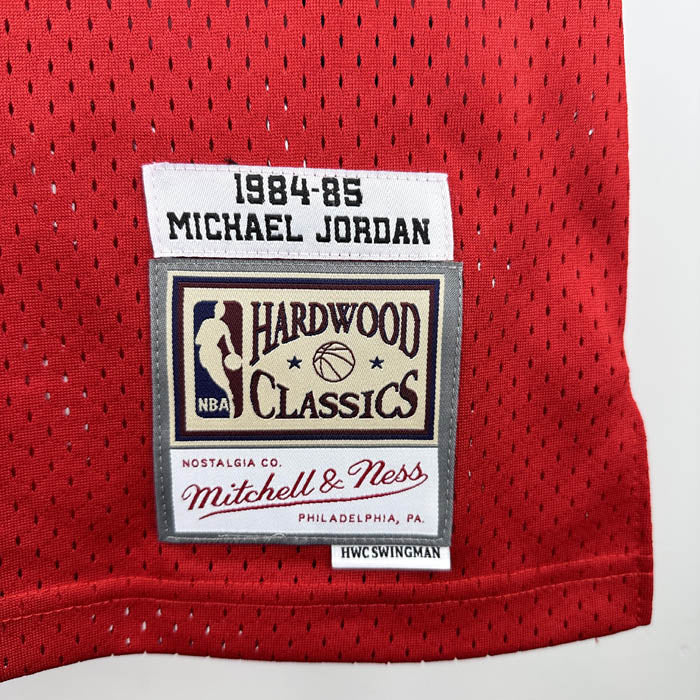 Regata Chicago Bulls Retrô Mitchell & Ness 1984/1985 Michael Jordan Vermelha