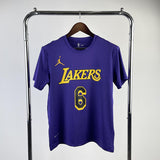 Camiseta Los Angeles Lakers LeBron James 6 DRI-FIT Roxa