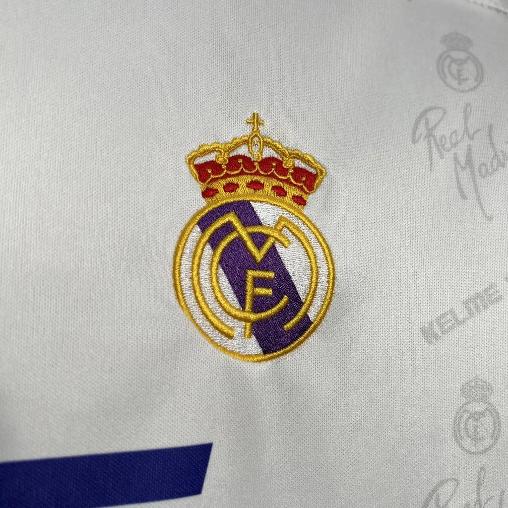 Camisa Real Madrid I 1994/1996 Retrô Branca Masculina