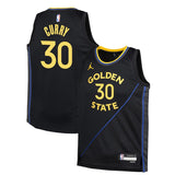 Regata Infantil Golden State Warriors Statement 24/25 Stephen Curry Preta