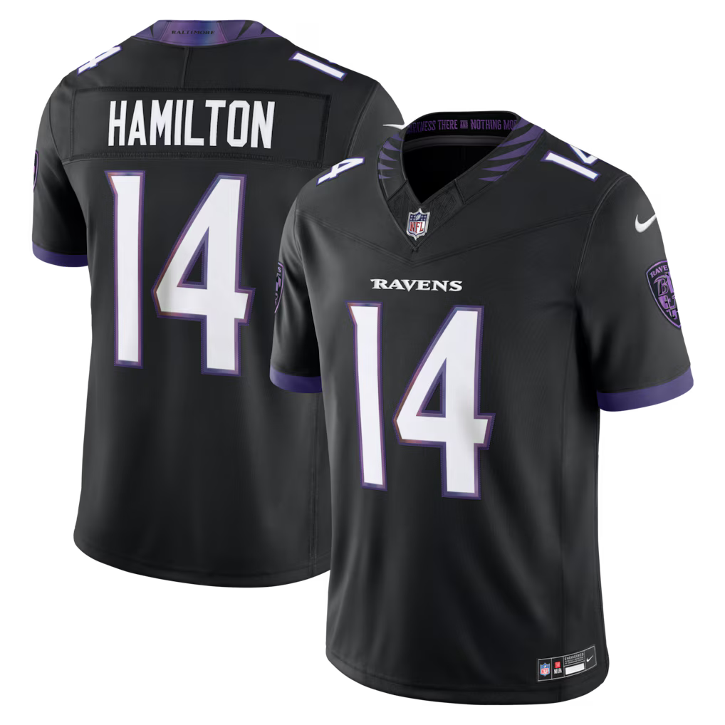 Camisa NFL Baltimore Ravens 2026 F.U.S.E Limited Preta