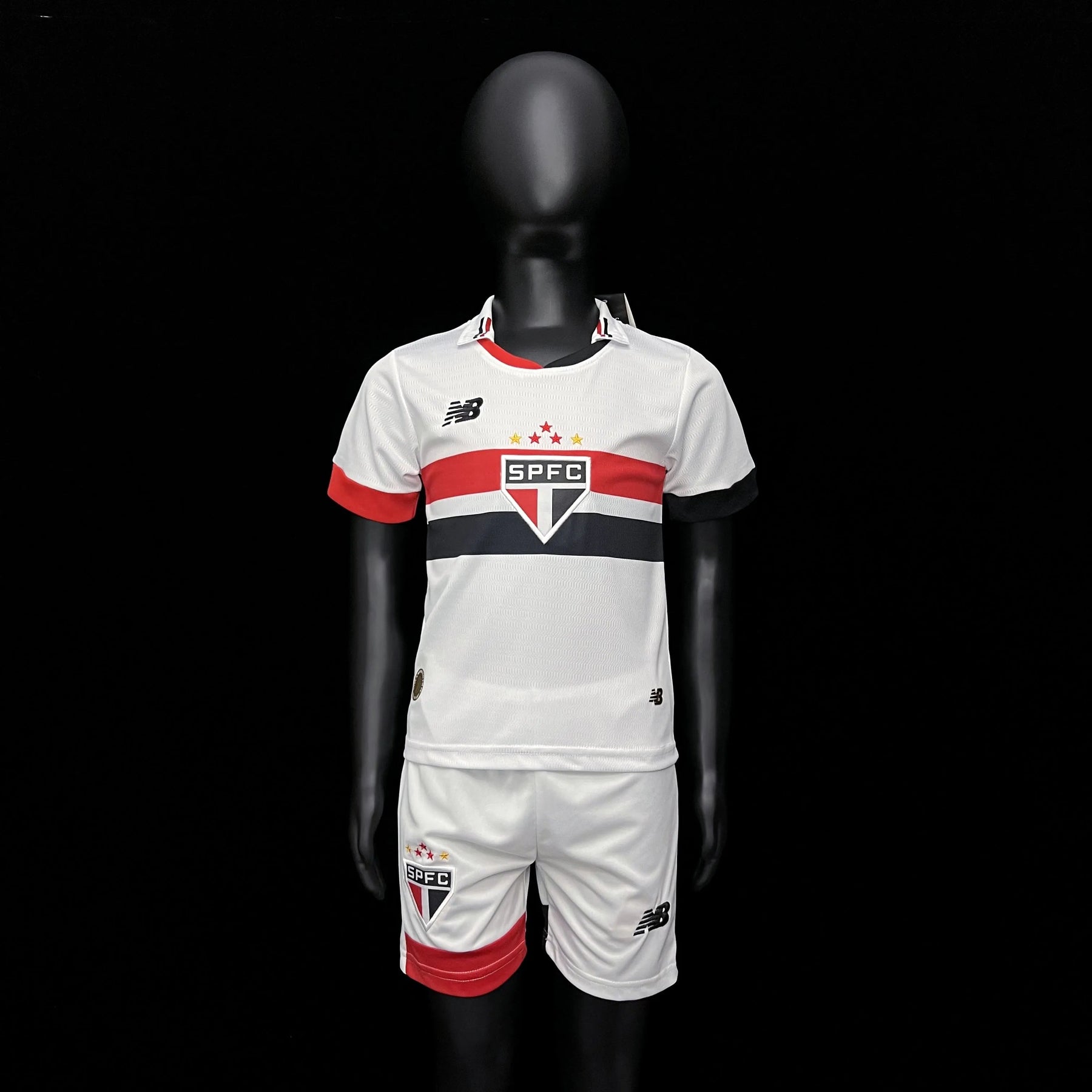 Conjunto Infantil São Paulo I 24/25 Branco