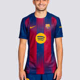 Camisa Barcelona I 25/26 Vermelha e Azul