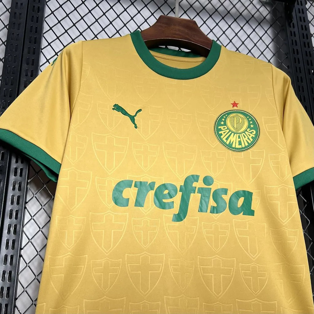 Camisa Palmeiras III 24/25 Dourada Feminina