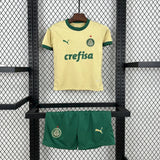 Conjunto Infantil Palmeiras III 24/25 Dourado