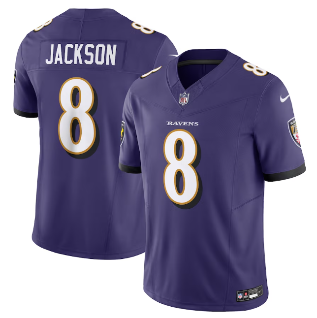 Camisa NFL Baltimore Ravens Vapor F.U.S.E. Limited Roxa