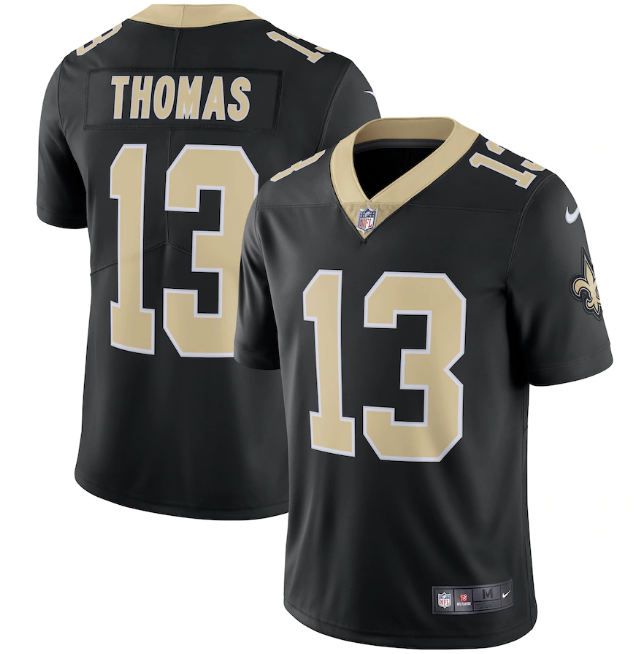 Camisa New Orleans Saints Vapor Limited Preta