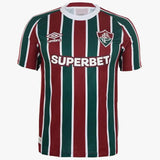 Camisa Fluminense I 25/26 Vermelha/Verde Masculina