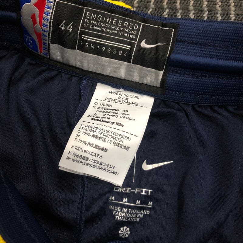 Short  Memphis Grizzlies Icon Edição 75 anos 21/22 Azul Escuro