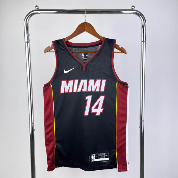 Regata  Miami Heat Icon Edition 24/25 Tyler Herro Preta