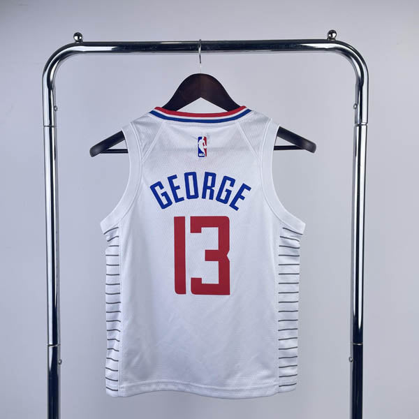 Regata Infantil  Los Angeles Clippers Paul George Branca