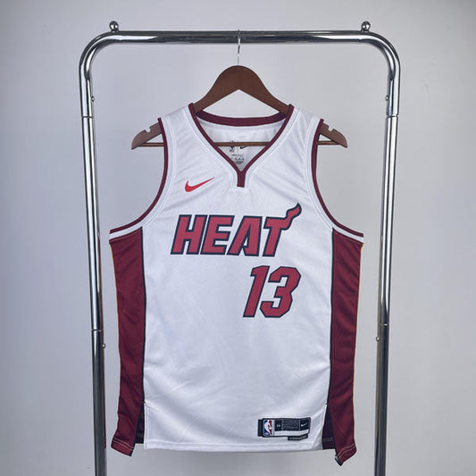 Regata  Miami Heat Association Edition 24/25 Bam Adebayo Branca