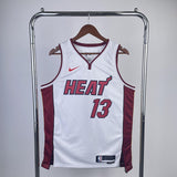 Regata  Miami Heat Association Edition 24/25 Bam Adebayo Branca