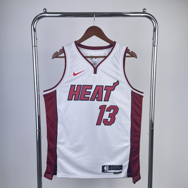 Regata  Miami Heat Association Edition 24/25 Bam Adebayo Branca