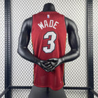 Regata  Miami Heat Statement Edition Dwayne Wade Vermelha