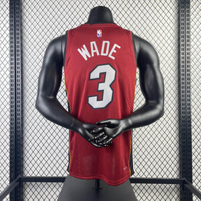 Regata  Miami Heat Statement Edition Dwayne Wade Vermelha
