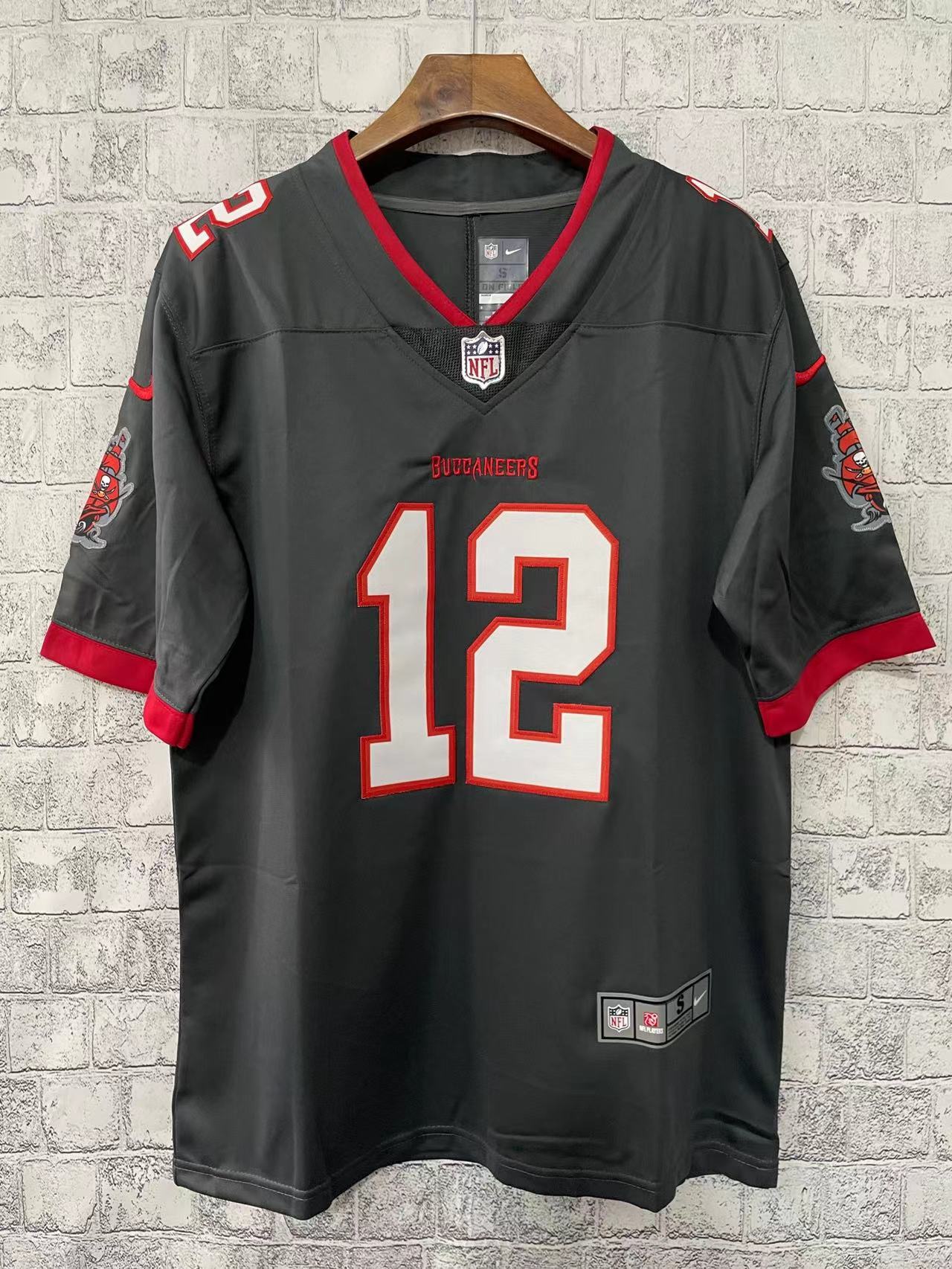 Camisa NFL Tampa Bay Buccaneers Vapor Limited Cinza