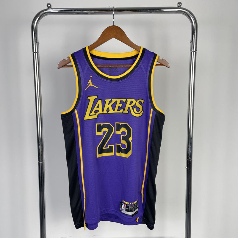 Regata  Los Angeles Lakers Statement 24/25 LeBron James Roxa
