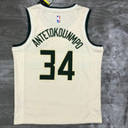 Regata  Milwaukee Bucks City Edition 18/19 Giannis Antetokounmpo Creme